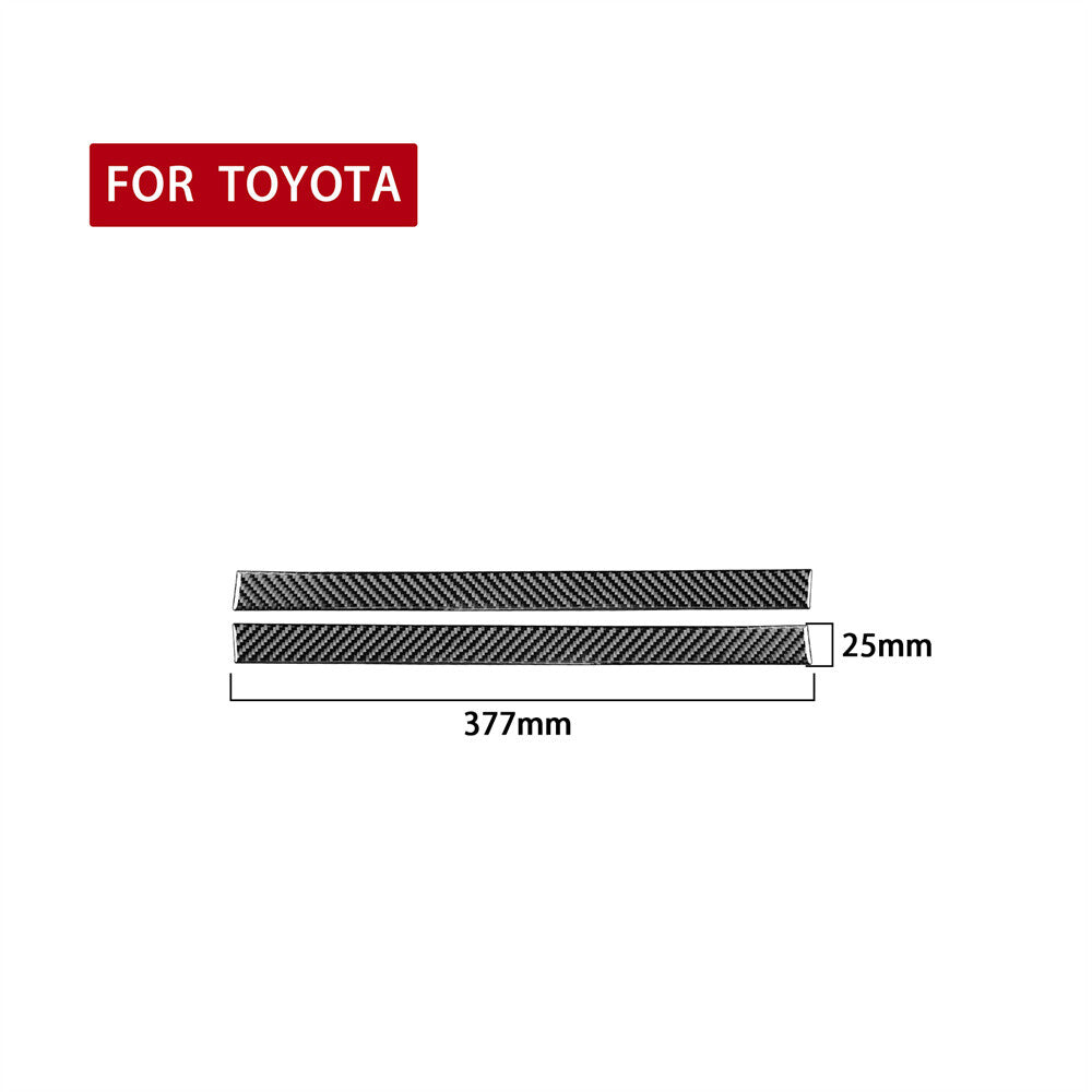 Carbon Fiber Rearview Mirrior Anticollision Cover for Toyota Tundra 2014-2018