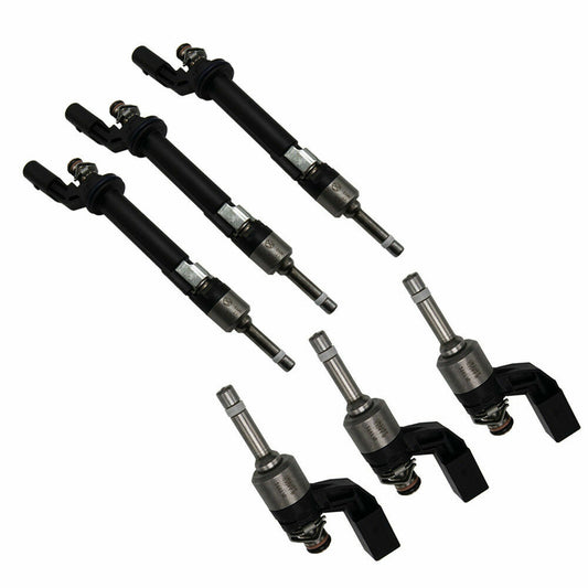 3pcs Upper 3pcs Lower Fuel Injectors for Audi Q7 for VW CC for Passat Touareg 3.6L V6