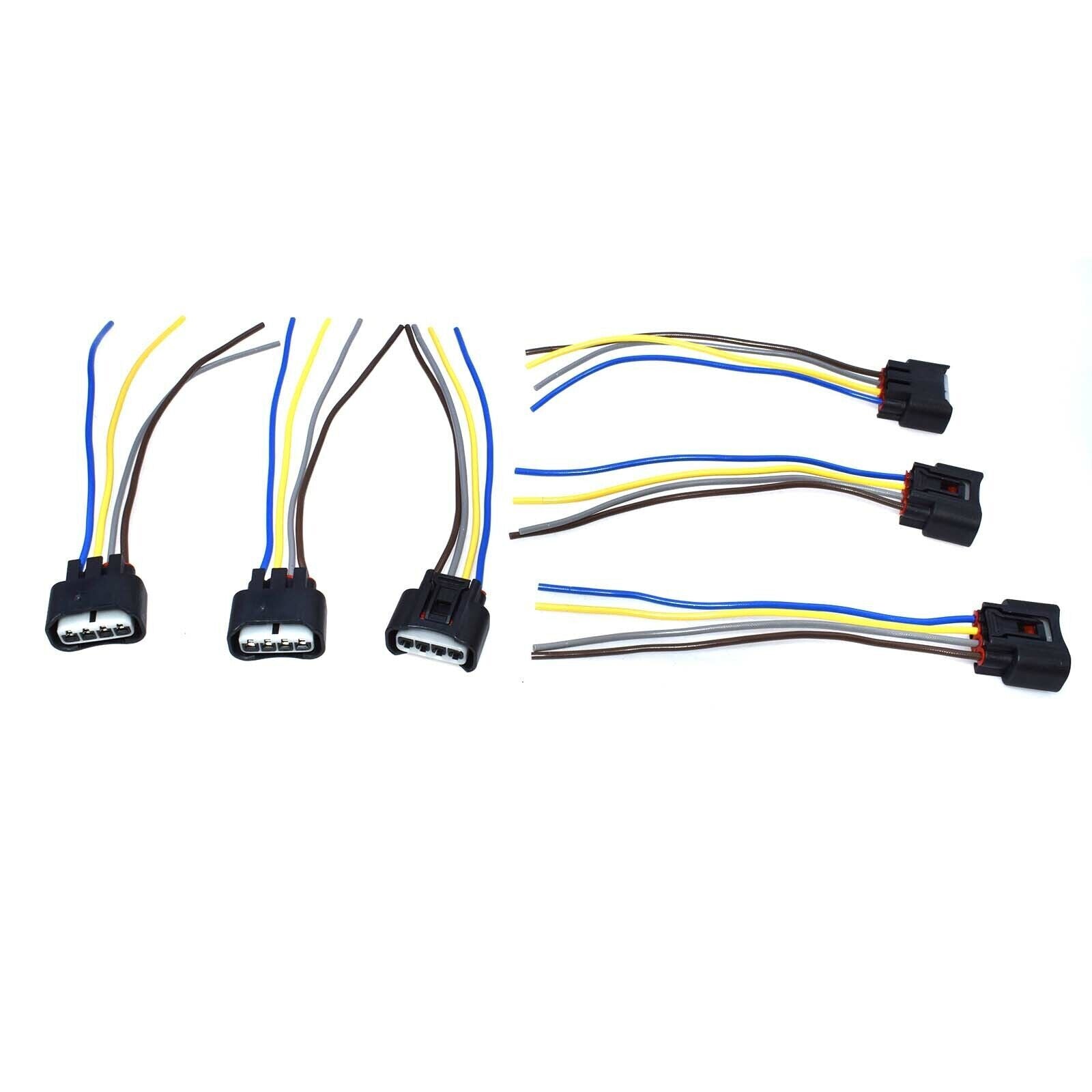 for Toyota Matrix for Corolla for Lexus 6Pc Connector Harness Ignition Coil 4-way femal