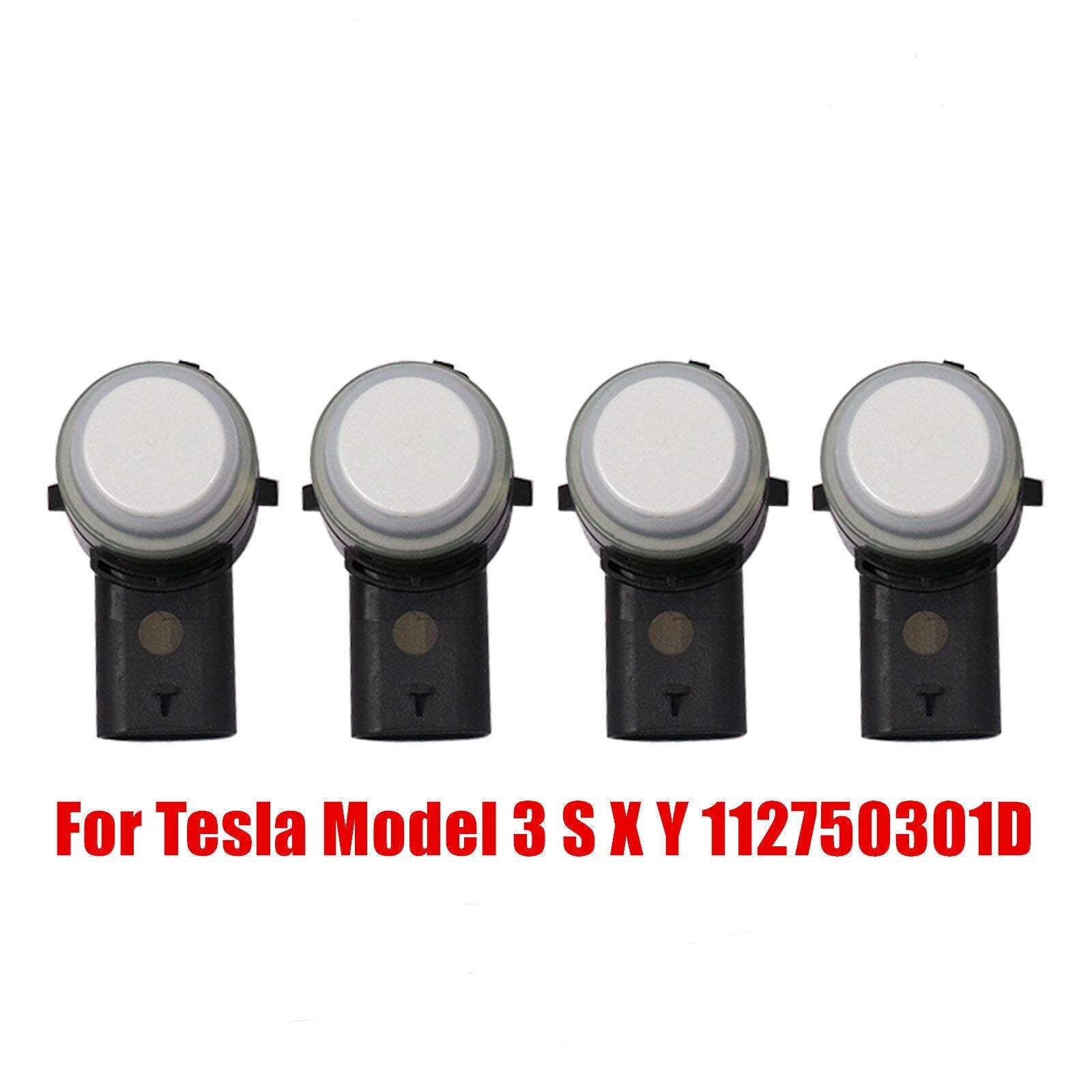 4PCS Fits for Tesla Model 3 S X Y Bumper Parking Ultrasonic PDC Sensor 112750301D