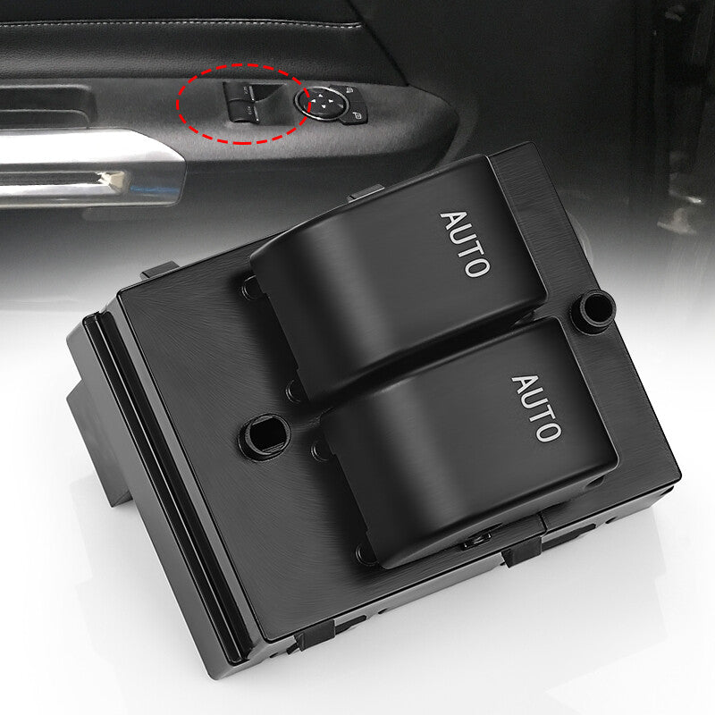 Power Window Master Switch Front Driver Side Black for Ford for Mustang 2010-2014