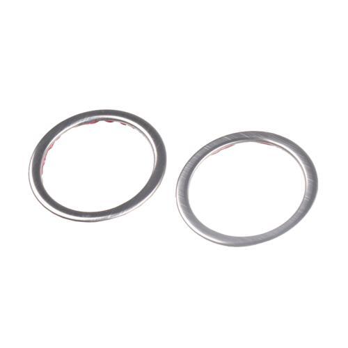 for Toyota for Corolla 2014-2018 Silver Titanium A Pillar Horn Frame Cover Trim 2PCS