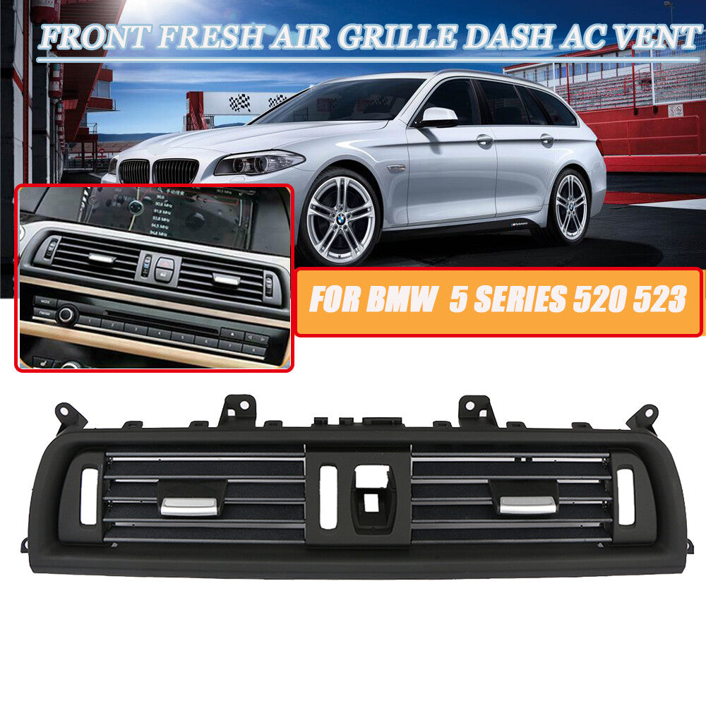 Front air grille center dashboard AC air vents suitable for BMW 5 Series 520 523 525 528 530 535