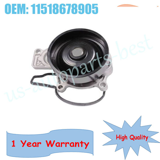 for BMW X1 X2 F39 F48 NEW Water Coolant Pump with Gasket 11518678905