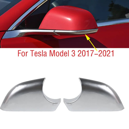 for Tesla Model 3 2017-2021, 1 pair of wing mirror cover lower brackets