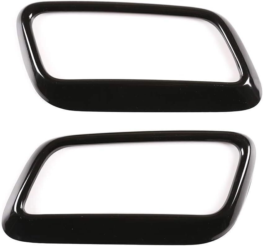 for Range Rover Velar 2017-2023 Black Steel Car Rear Exhaust Tip Tail Pipe Cover