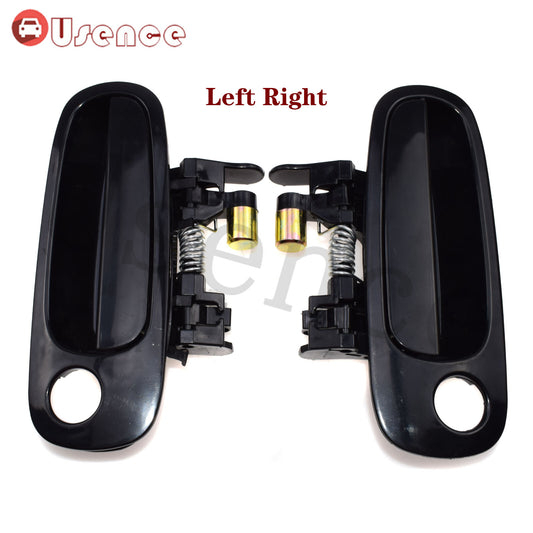 2Pcs Exterior Outside Door Handle Front Left + Right for Toyota for Corolla 1998-02