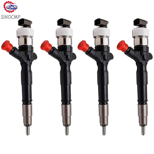 4X 095000-5921 095000 5921 Fuel Injector for Toyota Hilux 2KD-FTV 1KD-FTV Diesel