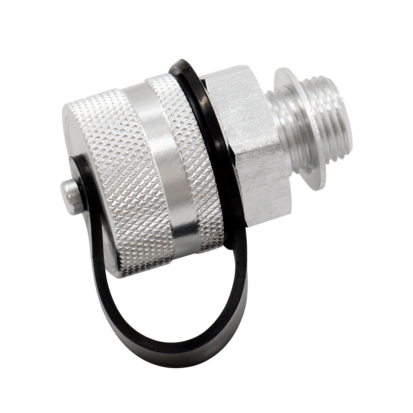 Quick Twist drain valve for M12-1.75 stainless steel drain hose accessories - no mess.