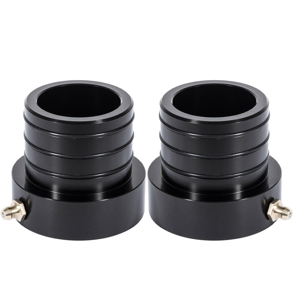 Pair MG21103 Front Axle Tube Seal Kit for Jeep for Wrangler JK TJ XJ YJ ZJ MJ Black
