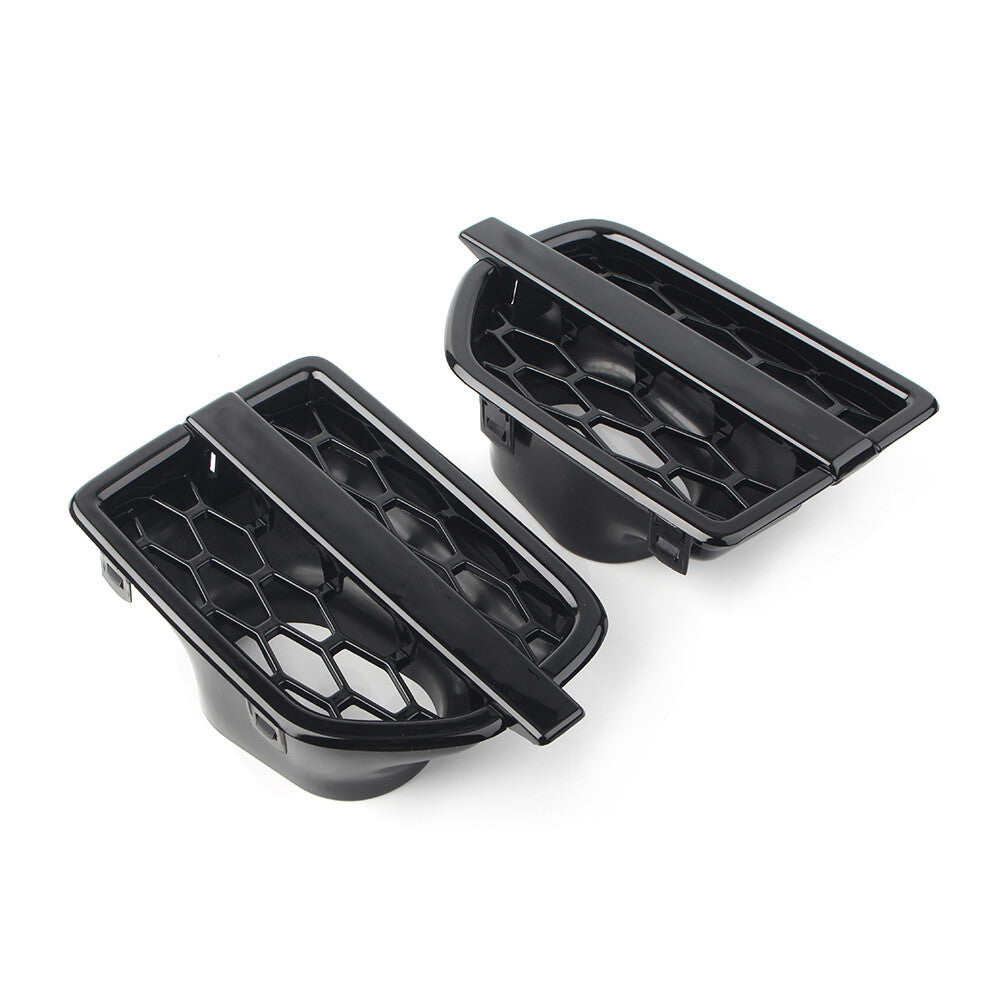 Plastic Side Grille Air Intake Fender Vents Black For 2010-2016 for Land Rover LR4