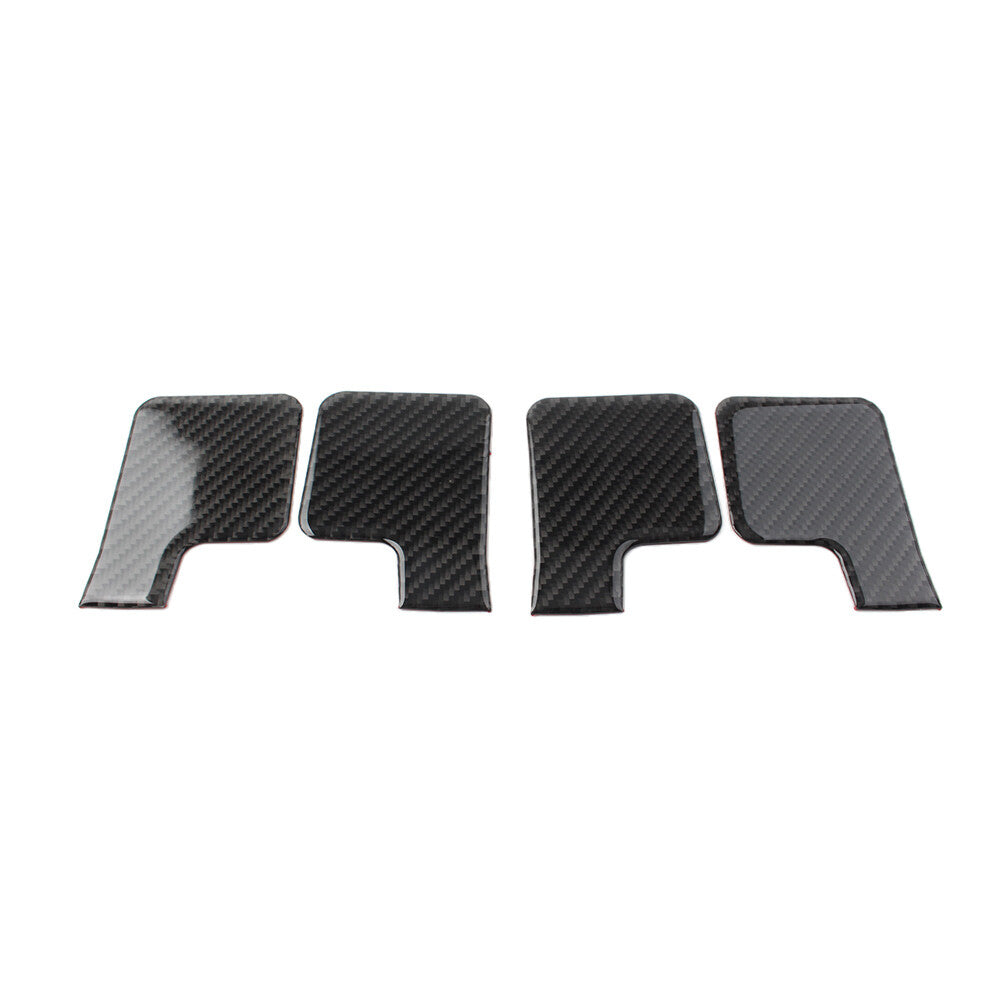 4 Pcs Interior Inner Door Handle Bowl Cover Trim for Jeep for Wrangler JK 2011-2017