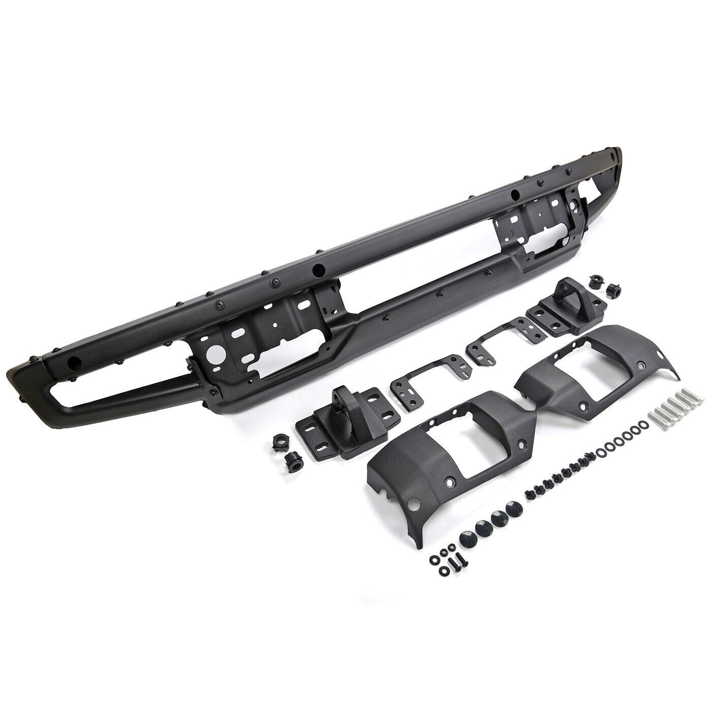 Fit For 2021-2023 for Ford Bronco With D-ring Mounts Offroad Full Width Front Bumper