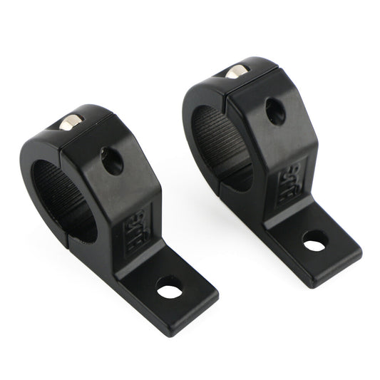 A pair of 1.15-inch mounting brackets with cage tubes and roller brackets are suitable for LED light strips.