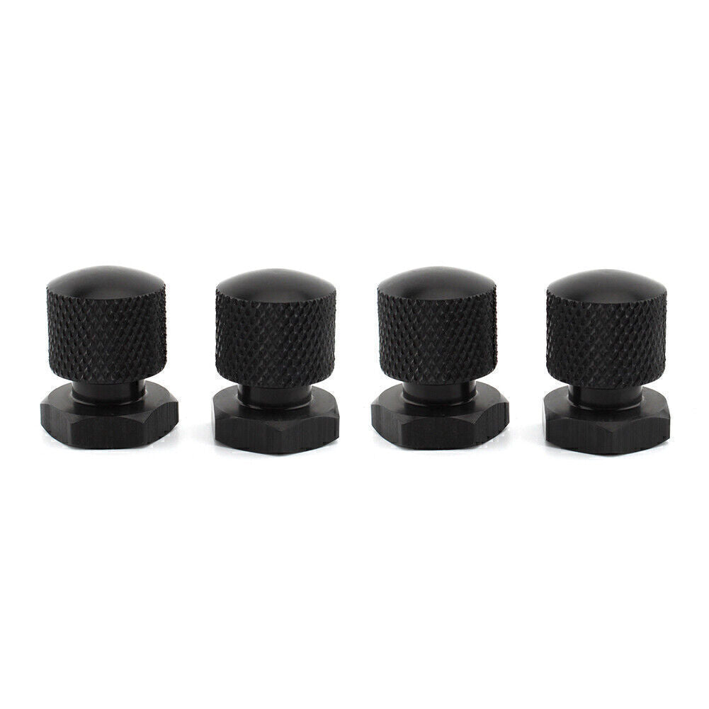 for Harley Davidson Touring Black Solo for Seat Nuts Mounting Nuts 1/4-20 Thread