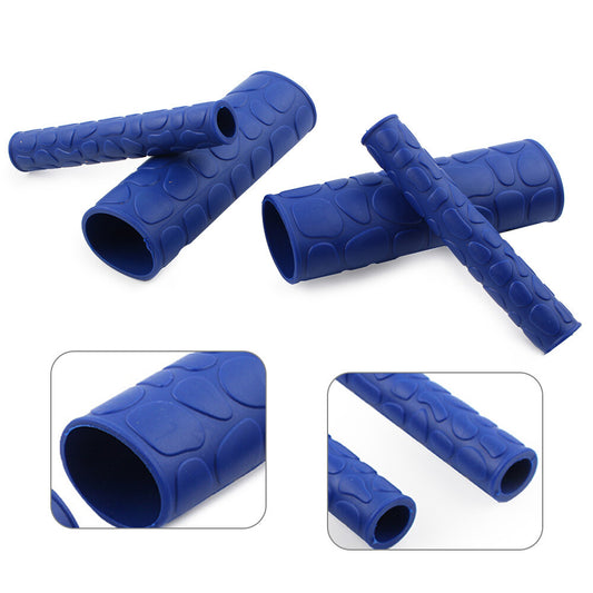 Hand Grips Dirt Bike Soft TRP Handle Bar Handbrake Cover Motorcycle Blue 2PCS ne