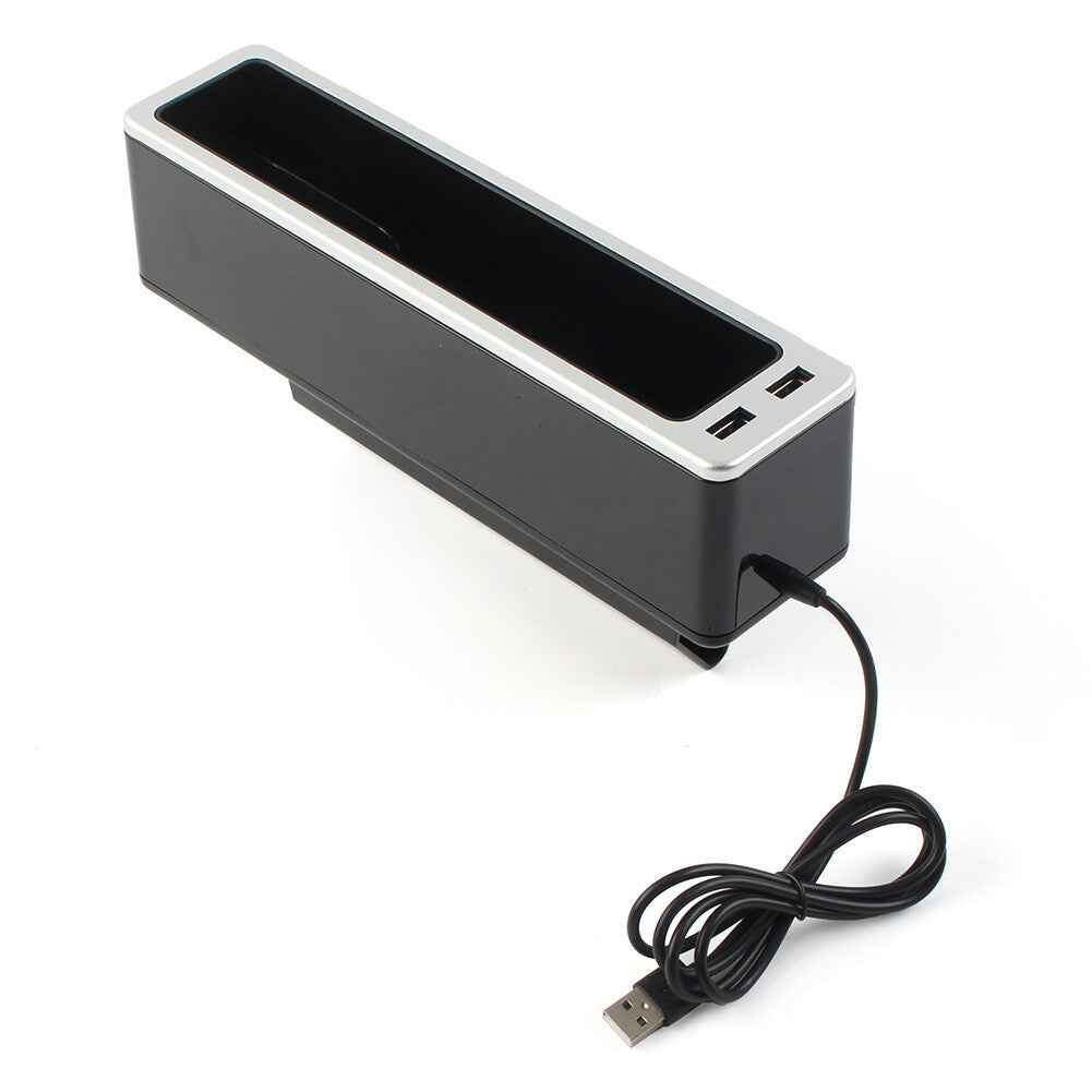 for Seat Organizer Crevice Storage Box Gap Slit Filler Holder Fit Wallet Phone Left