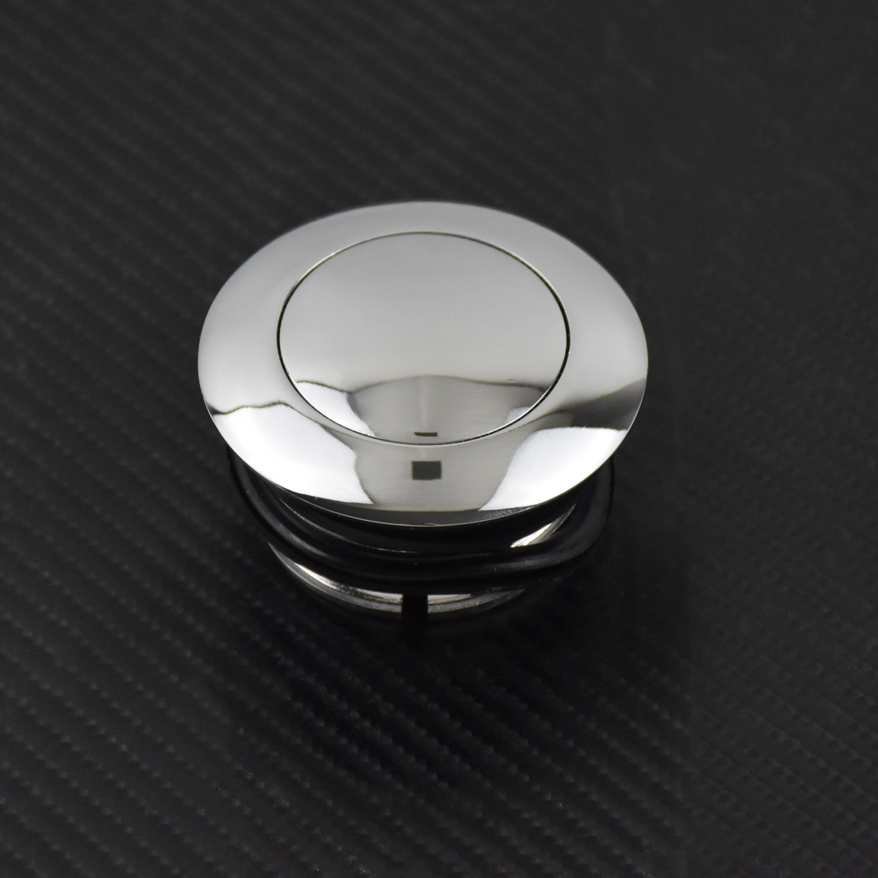 Chrome Flush Pop Up Gas Cap Fuel Tank Screw Fit for Harley Sportster Touring FXD