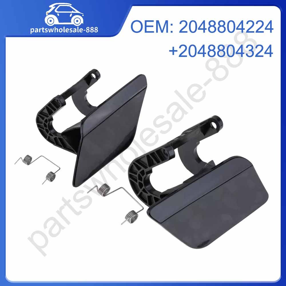 LR for Benz C-Class W204 C250 C350 C63 Headlight Washer Spray Nozzle Cover Cap