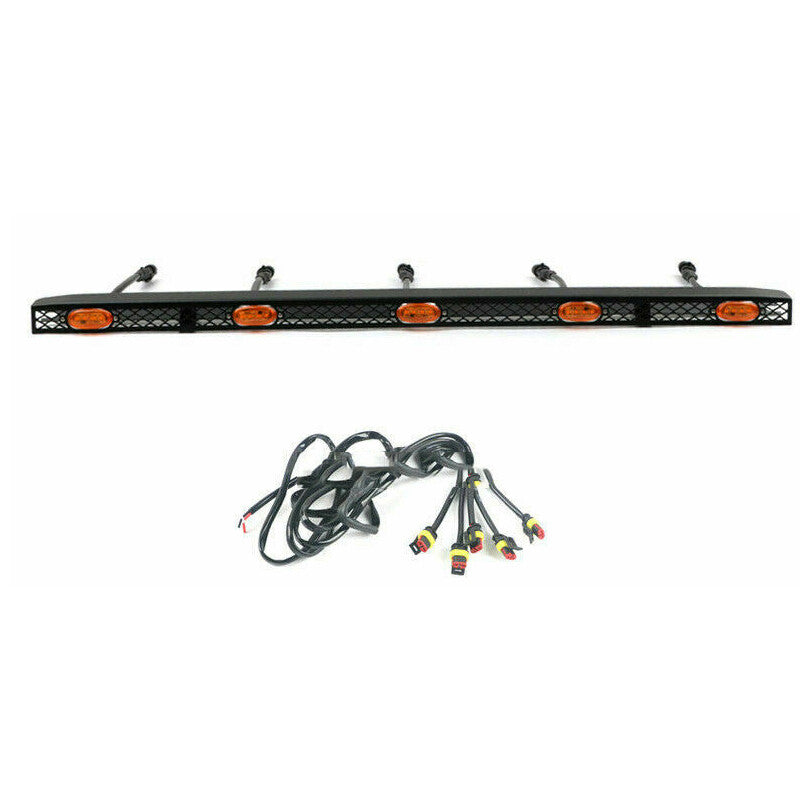 LED Vehicles Bonnet Hood Light Bars Cover 5 LED for Toyota FJ Cruiser 2007-2021