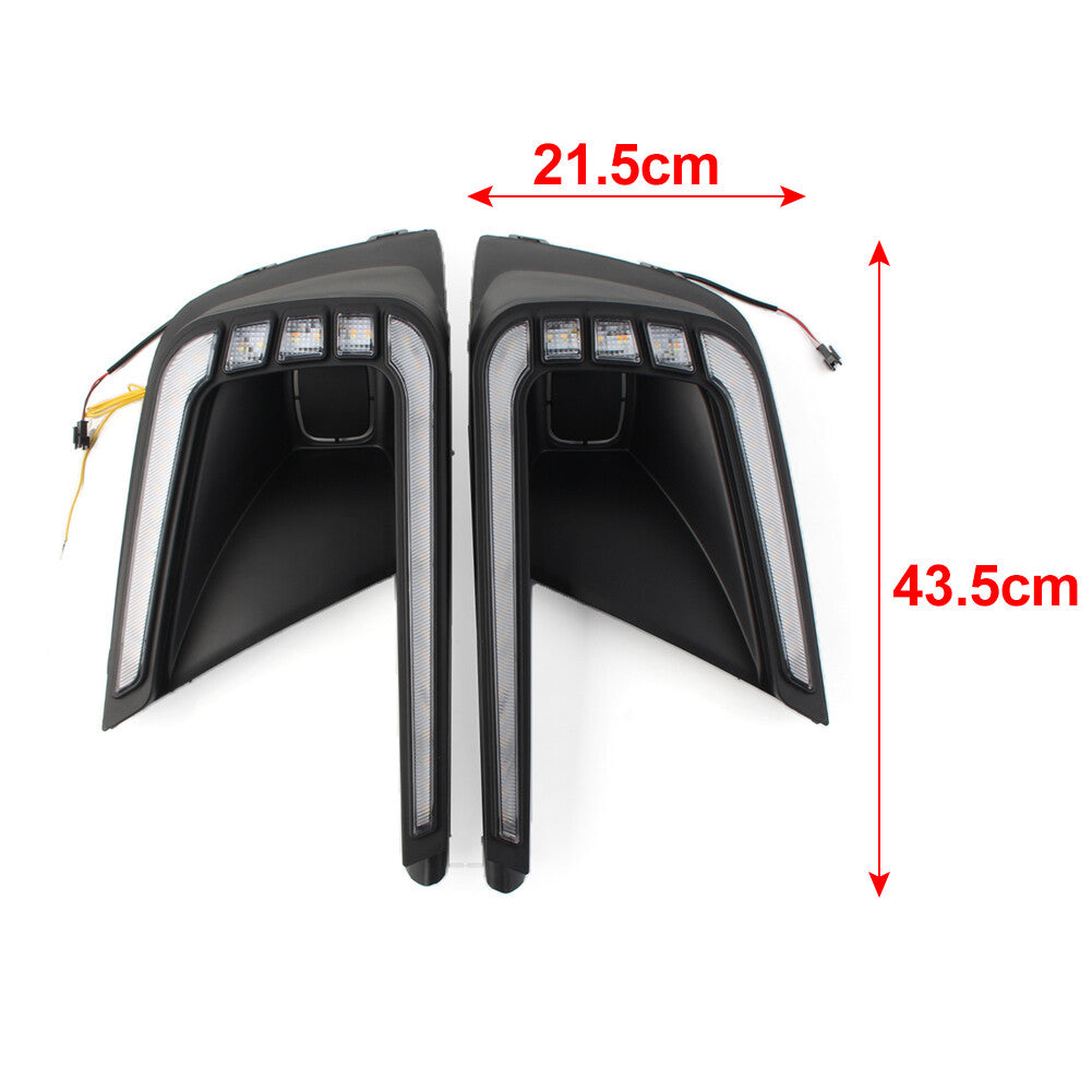 DRL LED Daytime Running Light Bumper Fog Lamp Fits for Honda for Civic 11th Generation
