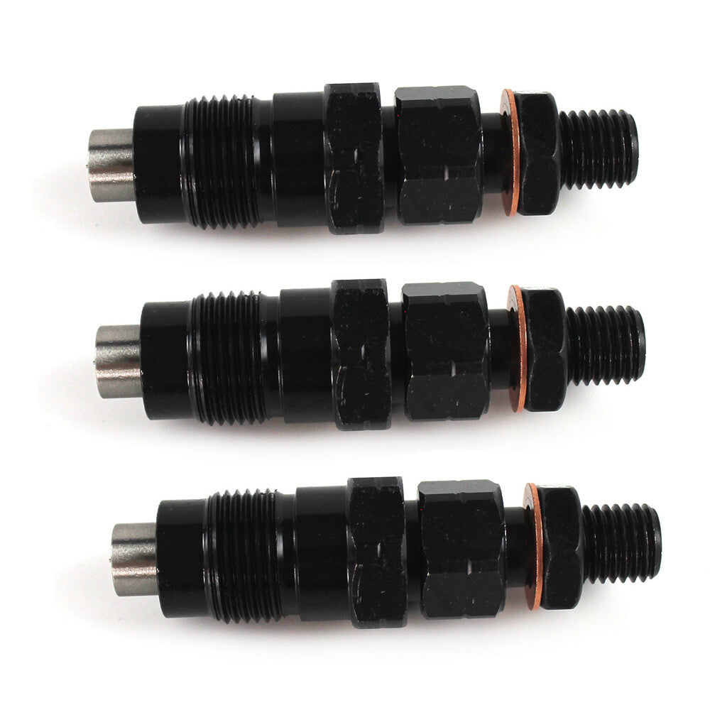 3x Fuel Injectors For Kubota D722 Engine H1600-53000 16001-53002 16001-53000