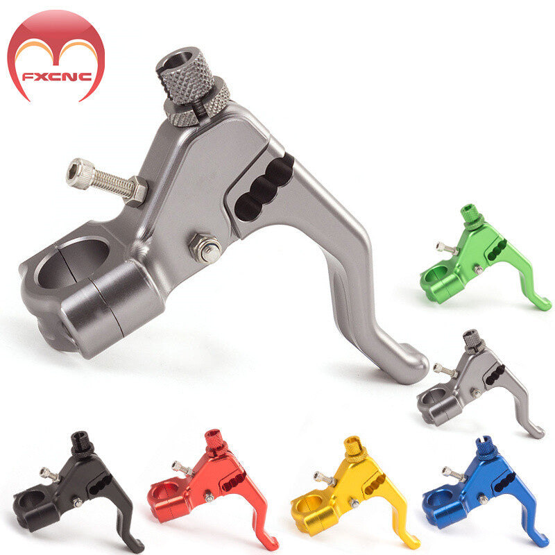 Gray short stunt clutch lever cable performance easy pull rod suitable for Kawasaki