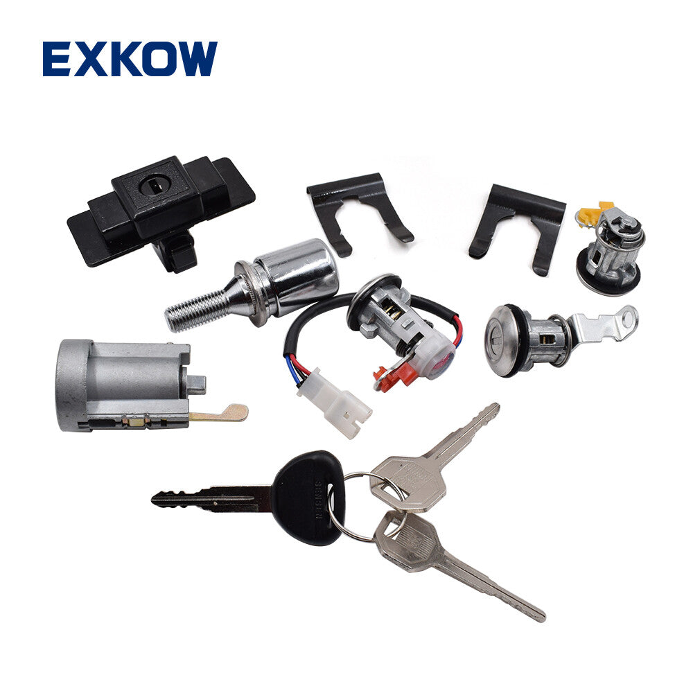 Lock Cylinder Key Set for Mitsubishi Pajero/Montero 2nd 1991-2003