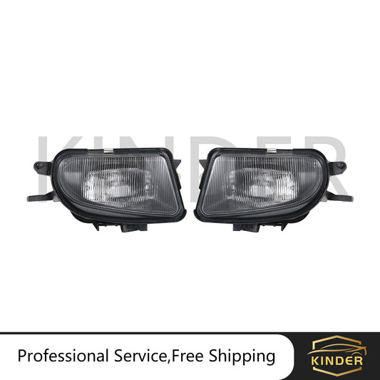 Pair Front Fog Light for Mercedes-Benz W210 E200 E220 E240 E280 E300 New