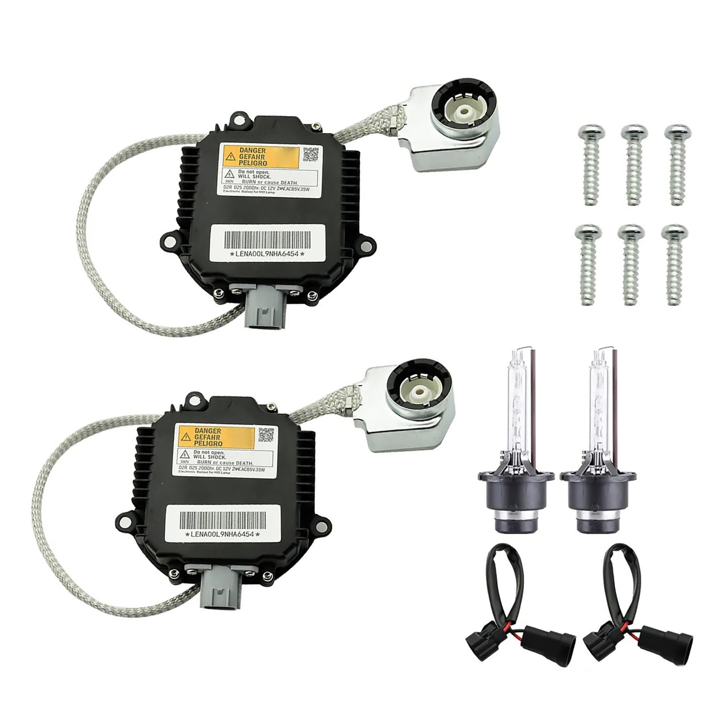 2pcs Xenon Ballast Igniter HID D2S Bulb Kit for Nissan GT-R 2009-2014 2847489904