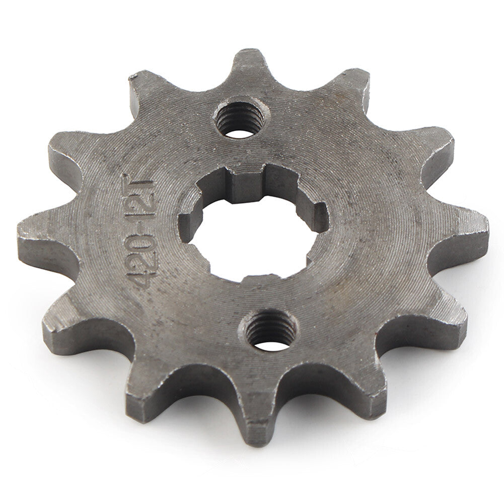 Front Chain Sprocket Fit 50cc 70cc 90cc 110cc 125cc Pit Dirt Bike 428-12T 17MM