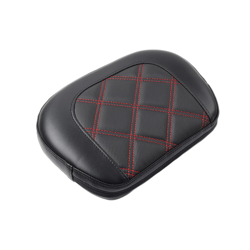 Passenger Sissy Bar Backrest Pad Kit Fits for Harley Road King FLHR Road Glide FLTR