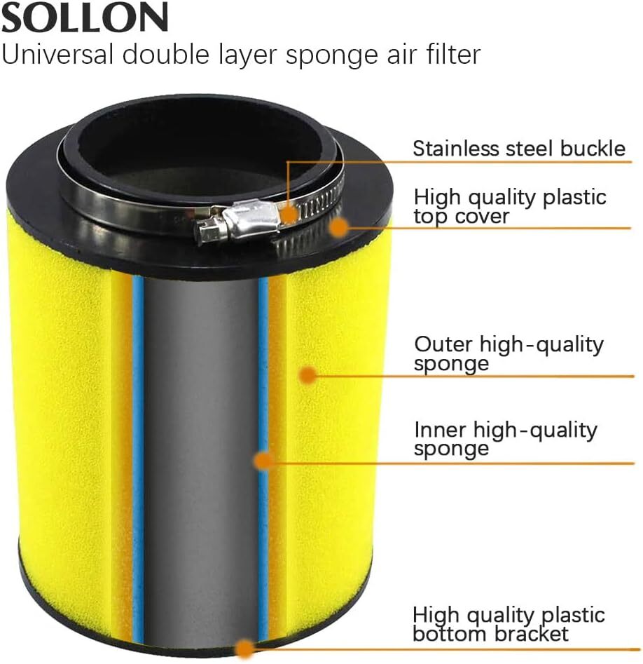 Air Filter for Honda Rancher 420 TRX420FM 4x4 Rancher 420 TRX420FPA 17254HP5-600