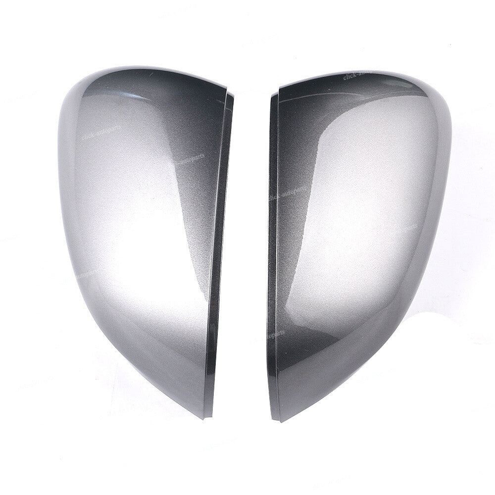 Pair Fits for Jaguar for XF XJ XK XJR XFR-S Primed Front Left Right Outside Mirror Cap