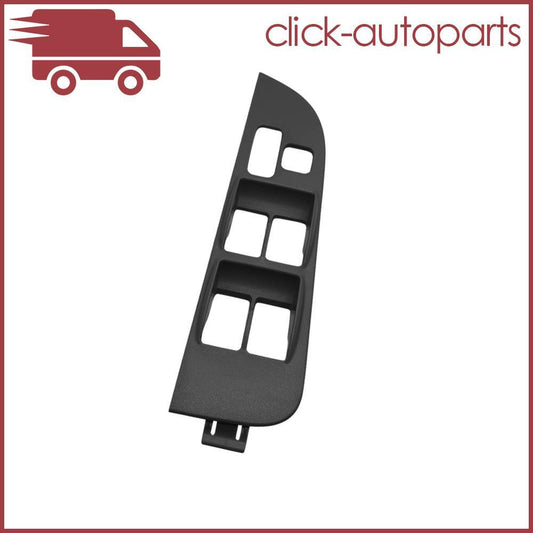 Master Power Window Switch Bezel Trim Driver Side for Toyota for Corolla 98-02 Black