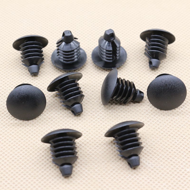 10-piece set of trunk trim panel clamping fasteners and rivets for Fiat 735415836