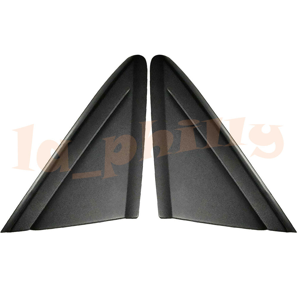 Pair Front RHLH Fender Rearview Triangle Molding Cover for Ford Escape 2013-19
