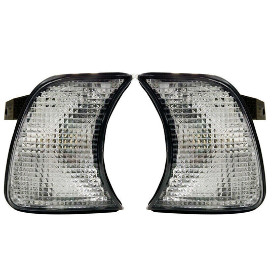 1. Dual transparent corner turn signal lights suitable for BMW 5 Series E34 (1989-1995-)