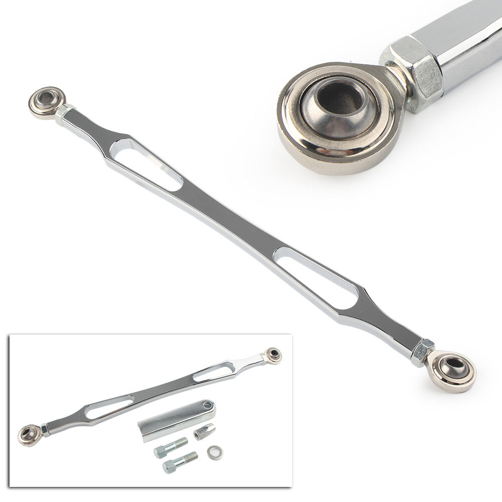 CNC Gear Shift Linkage Shifter Link Chrome Fit for Harley Touring Softail Dyna