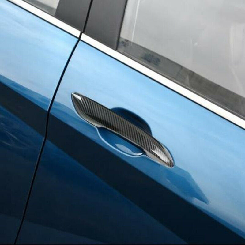 Carbon Fiber Exterior Door Handle Molding Cover Trim for Hyundai for Elantra 2021-24
