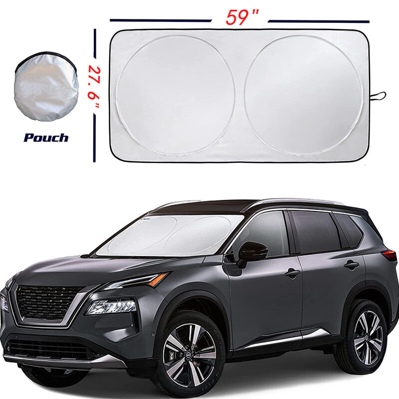 Car Windshield Sunshade Sun Shade W/pouch Blocks Heat and Sun 5927.6in