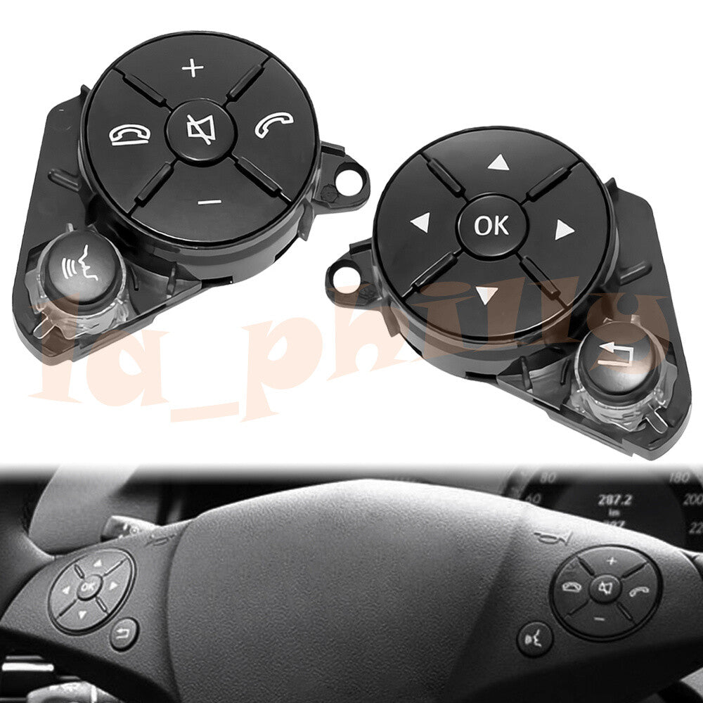 for Benz W204 W212 C/E/GLK-CLass 08-15 Front RHLH Steering Wheel Switch Button