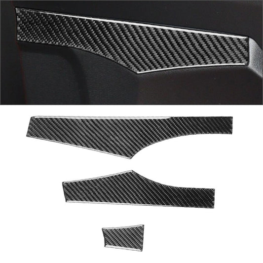 Carbon Fiber Interior Door Panel Cover Trim for Hyundai for Veloster JS N 19-23 2023