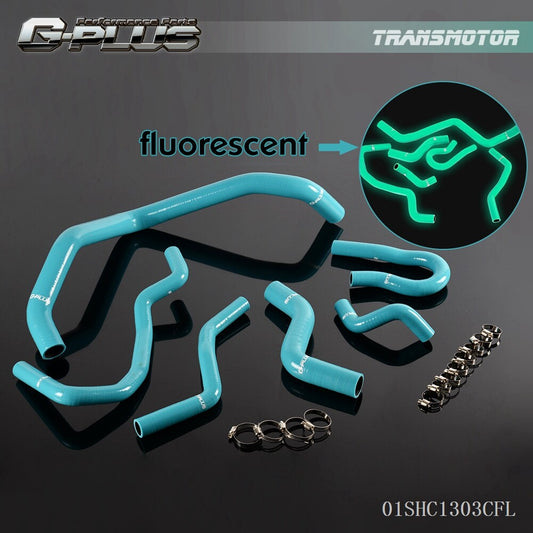 Suitable for Honda for Civic Sohc D15 D16 EG EK 92-00 silicone radiator hose with fluorescent finish