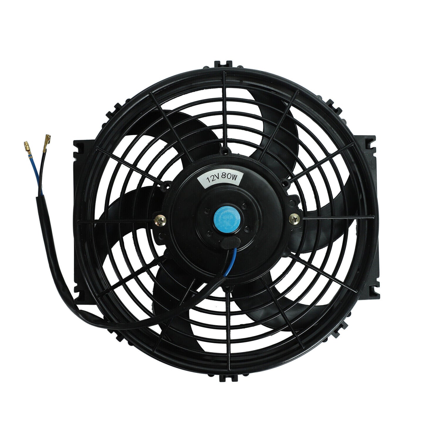 10-inch ultra-thin fan push-pull electric radiator cooling 12V 80W 800CFM mounting kit