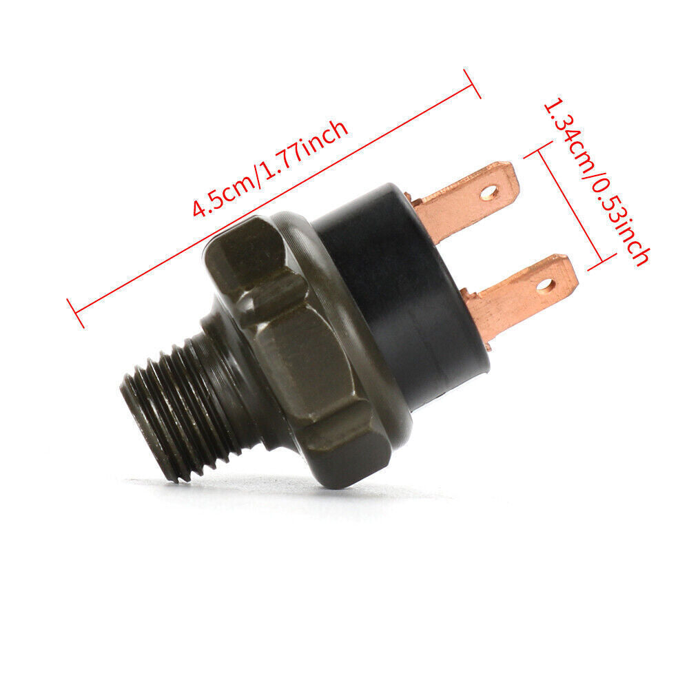 120-150PSI Air Pressure Switch Tank Mount Thread 1/4 NPT 12V/24V For Train Horn