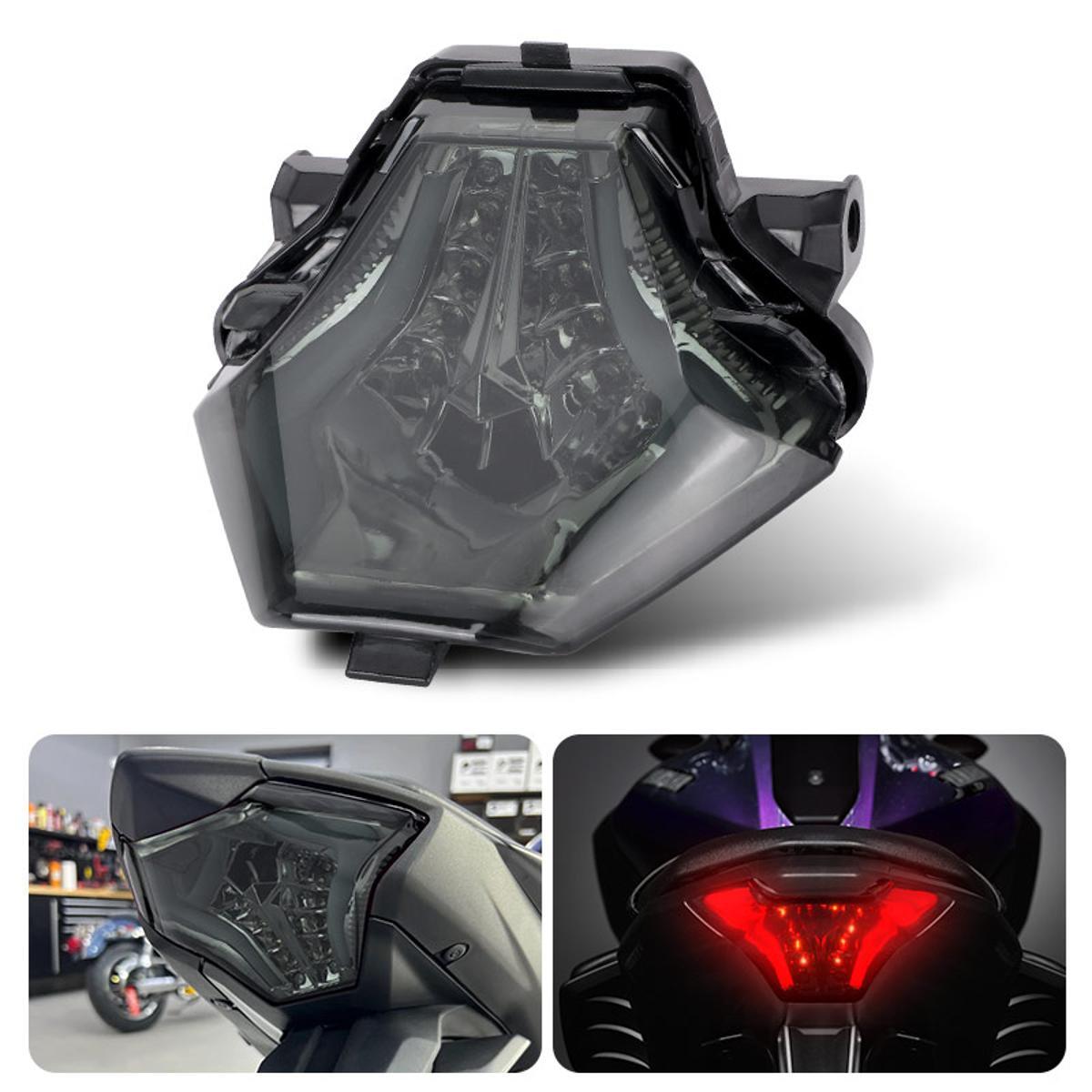 Integrated LED Tail Light Turn Signal Fit for YAMAHA MT07 MT03 MT-25 YZF R3 R25