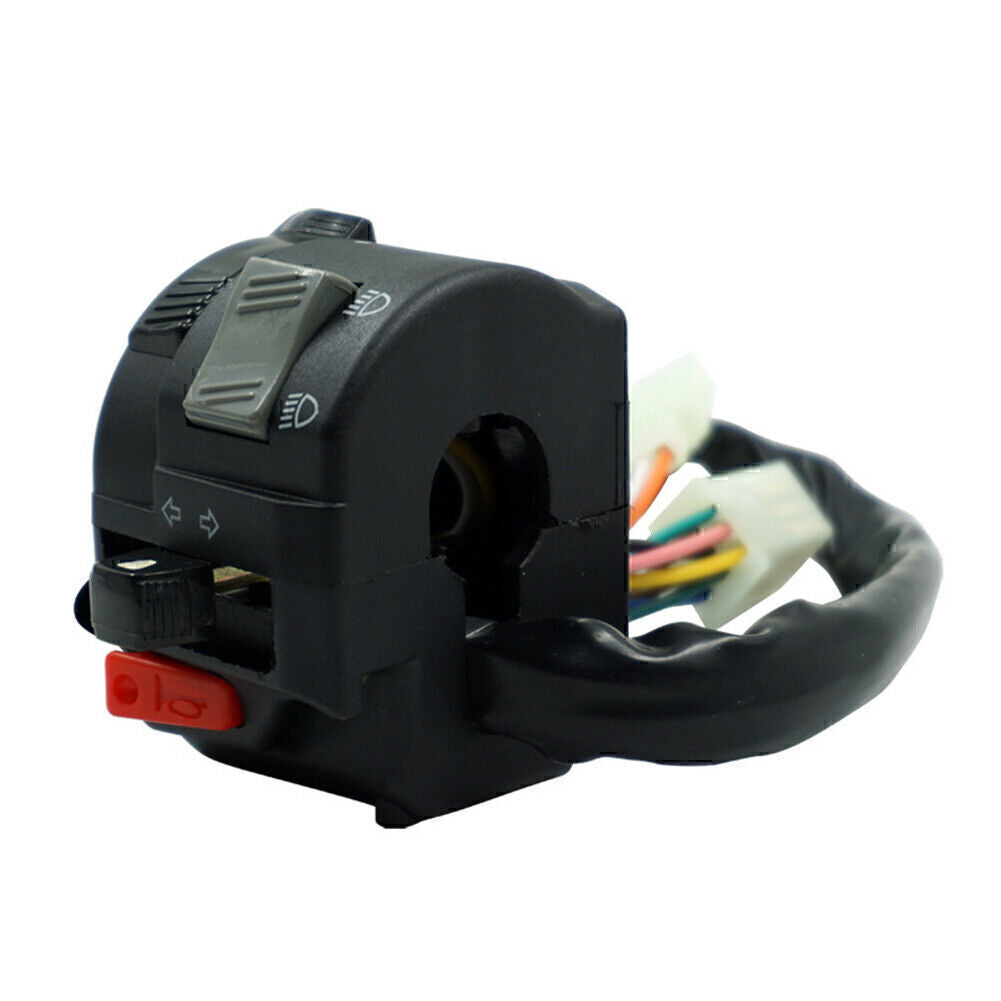 7/8 22MM Lenker Hupenknopf Blinker Nebelscheinwerfer Controller Schalter Motor