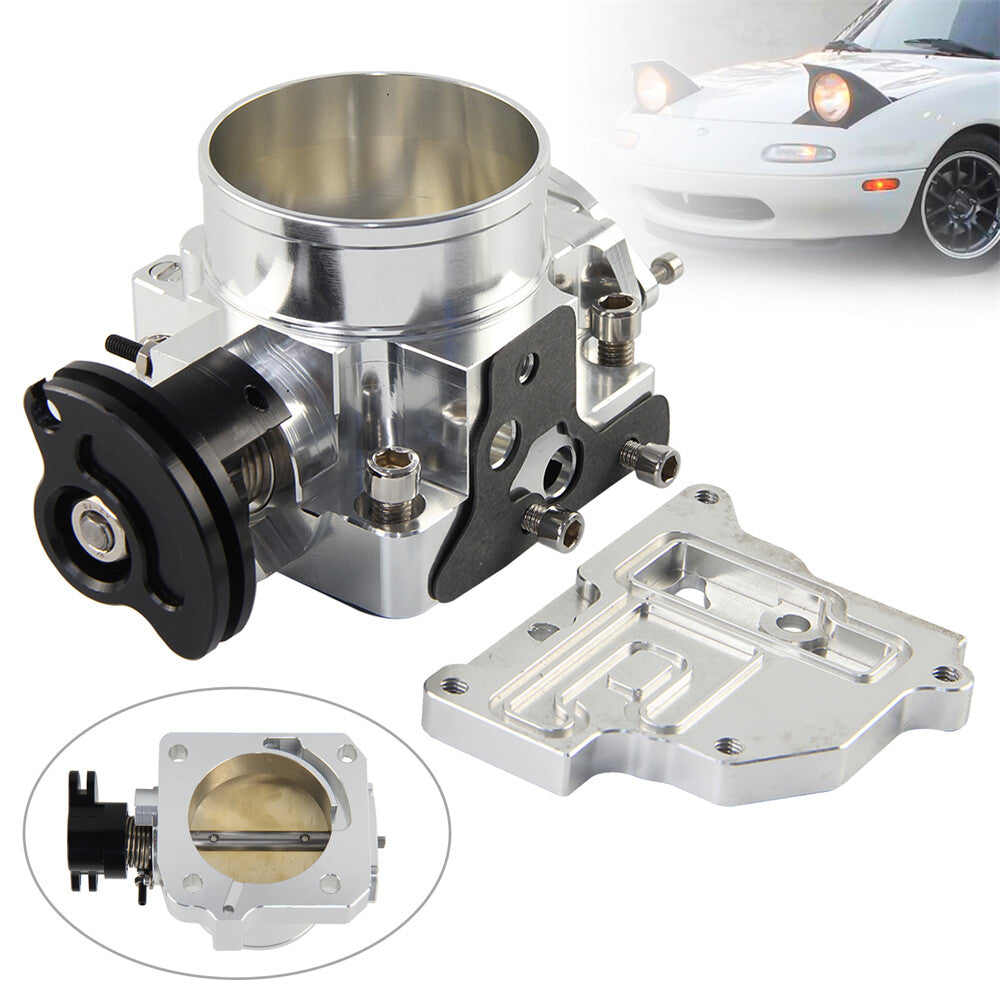 64mm Pro Series Throttle Body 1994-1997 for Mazda MX-5 Miata 1.8L BP-4W/Z3 Silver