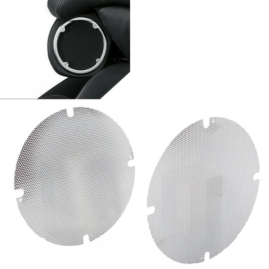 Mesh Rear Passenger Speaker Grill Covers for Harley Touring 2014-Up 2022 2021